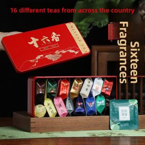 Yuanming Mountain Rock Tea Intense Fragrance Big Red Robe Cinnamon Water Orchid Black Dragon Tea Gift Box New Tea Snack