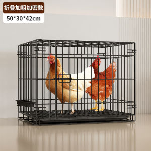 Outdoor Large Size Thickened Stainless Steel 9 Chicken Cage Egg Laying Poultry Farming Enclosure Pet Supplies Cat Dog Home
