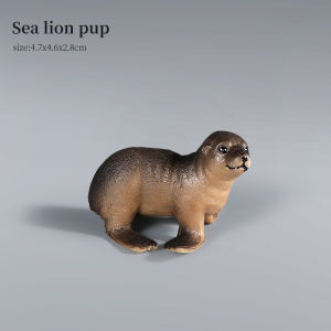 Ocean Sea Life Animals Simulation Action Figures - Walrus Manatee Sea Lion Educational Toy for Kids Marine Model Collection