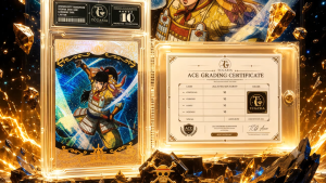 Thẻ Khung slab nữ Kikunojo One Piece chính hãng kayou 10 Point GEM MINT SSR Nf54 8 PSA