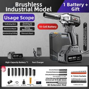 Fogo | Cordless Impact Wrench for Heavy Duty Automotive and Steel Framing Work