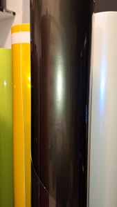 Glossy Metallic Dark gray Sticker VINYL WRAP STICKER FOR CAR/Motorcyle [HIGH QUALITY]
