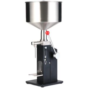 A03 Manual Filling Machine 5-50ml Adjustable Bottle Liquid Filling Machine With Scale For Milk Water Juice