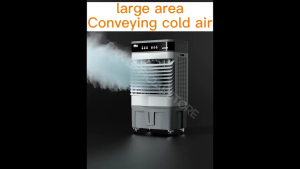 TIXX 40L Energy Saving Portable Air Cooler with Humidifier & Wheels | Fast Cooling Fan for Home Office Summer | Low Power Consumption Quiet AC Alternative