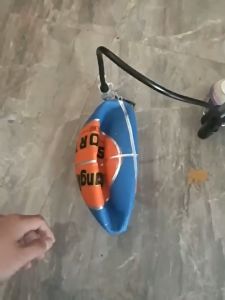 TOSEEK Bike Basketball Air Pump Bicycle Mini Portable High Pressure Floor Inflator Tire Air Pump Volleyball Inflator