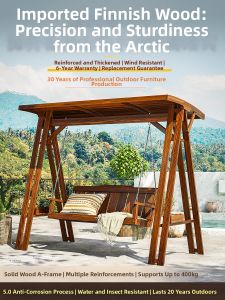 XiMei WoodWork | Rainproof Swing Chair