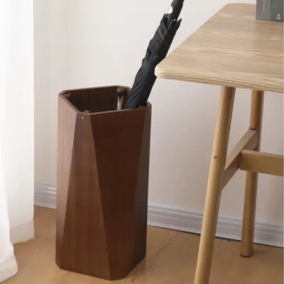 Creative Geometric Umbrella Stand Wooden