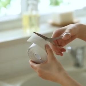 Kitchen mildew-proof waterproof tape moisture-proof kitchen and bathroom sink gap beautification toilet stickers corner stickers Seal tape