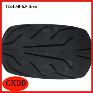 Universal 12x4.50-6.5 Tubeless Tire Fits Electric Scooter Front or Rear Wheel Applications
