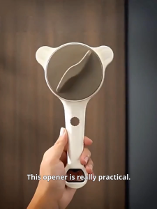 UNI-HOME Bottle Opener & Can Opener Multi-Function Easy Use Manual Kitchen Tool for Glass Jars Cans Home Gadget
