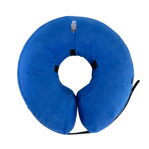 Inflatable Dog Collar Anti-bite Elizabethan Collar for Small Medium Dogs Cats Adjustable Pet Recovery Collar Accessories