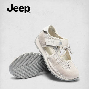 Jeep Mary Jane breathable mesh sports lightweight non slip casual womens shoes