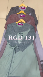 Terbaru Gamis Rauna /GD -131 / Fashion Muslim Terbaru