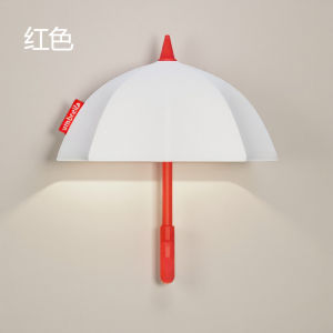 Creative Umbrella Night Light Magnetic Absorption Hanging Sleep Light Female Bedroom Bedside Sleep Lamp Touch Control LED