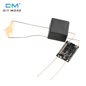 Diymore DC 4-12V Để AC 20KV Nhiệt Độ Cao Mở Ngọn Lửa 12V Mô-đun Đánh Lửa Mô đun điện áp Độ Cao Cho Diesel Nồi Hơi Booster Cuộn Dây Tần Số Cao AC