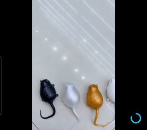 VIRALSHOP88 SQUISHY TIKUS mainan anak tikus remes tikus lempar tikus anti stres tikus prank S042