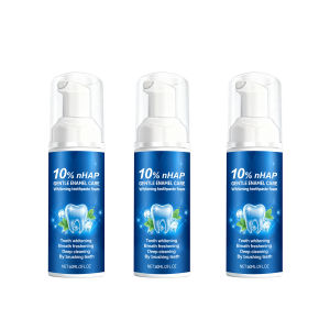 Whitening Teeth Cleaning Mousse Removal Yellow Stains Fresh Breath Deeply Clean Dental Bleaching Oral Hygiene Menthol Toothpaste