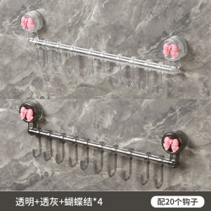 Kẹp Treo Đồ Nhà Bếp Bằng Nhựa Chịu Lực 3kg Kẹp Dán Tường Không Cần Đục Lỗ Kẹp Treo Nồi Thìa Móc Treo Đồ Dùng Nhà Bếp