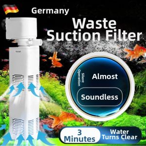 FEIZHUXIANSEN | Compact Self-Cleaning Quiet Aquarium Filter Pump Oxygenator