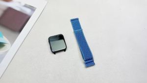 24mm Quick-Release Nylon Loop Watch Strap Breathable Comfortable Compatible with Garmin Venu X1 and All 24mm Lug Width Watches