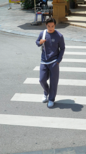 Set bộ áo nỉ nam Dugarco thiết kế cổ tròn chất liệu cotton giữ ấm tốt độ bền cao 243SS22074A