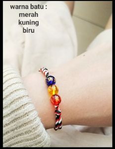 ❤️PROMO TERLARIS ❤️ Gelang tridatu 5 batu msntra tibet gelang keberuntungangelang hoki & kerejekian