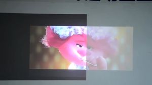 จอโปรเจคเตอร์ 120 นิ้ว จอพับโปรเจคเตอร์ HD จอพับโปรเจคเตอร์ 4K Projector Screen แขวนผนัง โรงภาพยนตร์กลางแจ้งสีขาวผ้าม่าน