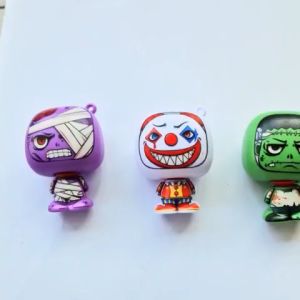 Đồ Chơi Kỹ Năng Động Cơ Cảm Biến Hình Bí Ngô Zombie Chú Hề Halloween Cho Trẻ Em