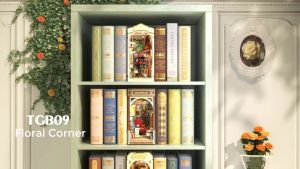 [BẢN QUỐC TẾ TIẾNG ANH] Mô hình nhà DIY Doll House Stories in Books Series TGB01 - TGB09 Book Nook Robotime