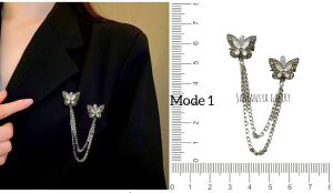 Bros Jas Pria Bros Kebaya Janggan Pin Rantai Jas Bros Rantai Kebaya Mewah Bros Rantai Kebaya Unik Bros Rantai Bescap