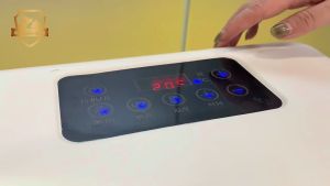 เครื่องเป่าขนสัตว์เลี้ยง ตู้อบแมว เครื่องเป่าขนสัตว์อัตโนมัติ ขนาดใหญ่60L ลมแรงกว่าเดิม หน้าจอสัมผัส