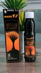 MADU TJ HITAM PAHIT 250 GR / MADU PAHIT UNTUK  MEMELIHARA KESEHATAN TUBUH / MULTIVITAMIN