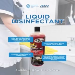 Sher Liquid Disinfectant Gallon: A Versatile Cleaning Product