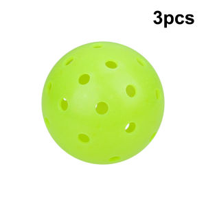 [ZY]1/3Pc Pickleball Balls Outdoor 48Holes Training Pickleball Accessories 74mm Standard Pickle Balls For Training Competition