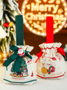 Creative Christmas Gift Bag Apple Bag Handheld Christmas Gift Packaging Childrens Christmas Eve Apple Packaging Gift Box
