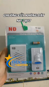 Chuông cửa THÔNG MINH không dây tích hợp 16 đến 32 Kiểu Chuông dễ lắp đặt và thay thế