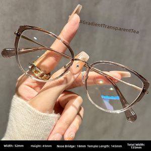 Chuming | Tortoiseshell Cat Eye Large Frame Eyewear Glasses