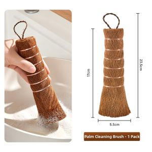 SP SAUCE | Non-Stick & Hand-Friendly Kitchen Pot Scrub Brush