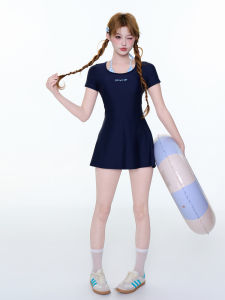 Bộ Đồ Bơi Liền Thân Kiểu Váy Cho Nữ Bộ Đồ Bơi Ngắn Tay Phong Cách Nhật Bản Bộ Đồ Bơi Nữ Bộ Đồ Bơi Thể Thao Mùa Hè