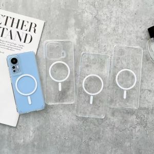 Ultra-Thin Wireless Charging Case for Xiaomi 13 pro 1411 pro 13 Ultra Transparent Shock-Resistant Full-Coverage Simple Design 11 Ultra 11 pro 12 pro