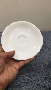 DĨA LÓT TÁCH 13 CM - MẨU ĐƠN - GỐM SỨ MINH LONG I