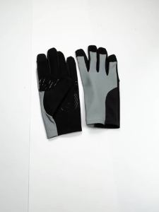 1Pair Breathable SBR Anti-Slip Cycling Gloves Full Finger Touch Screen Thin Summer Bike Gloves for Men Women Mountain Bicycle