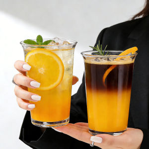 Attractive Transparent Heat-Resistant Drinks Glass