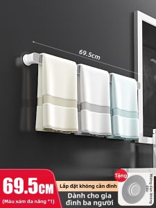 Giá Đỡ Khăn Không Cần Khoan Pole Đơn