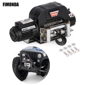 Wireless Winch for 1/10 RC Crawler Car TRX4 TRX6 Axial SCX10 Wrangler CC01 TF2 D90 YK4082 ZP1001 90046 90047 D90 D110