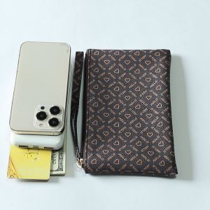 กระเป๋าถือสุภาพสตรีแฟชั่นใหม่ความจุขนาดใหญ่กระเป๋าโทรศัพท์กระเป๋าสตางค์ยาว