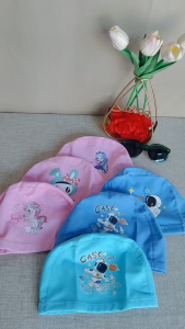 Kids Fashion High Quality Swimming Cap PU Silicone Poly Waterproof Cute Design Swimwear for Girls and Boys