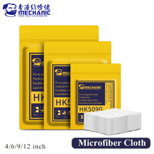 MECHANIC HK5090 Super Soft Cleanroom wiper cleaning Non Dust Cloth Dust Free Paper Clean LCD Repair cloth For Phone Pad Tablet
