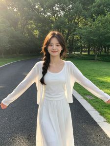 V.C.I | Cool Silk Knit Sun Protection Cardigan for Summer Light