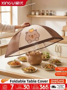XINGYOU | Food-Grade Foldable Dust-Proof Insect-Repelling Food Cover